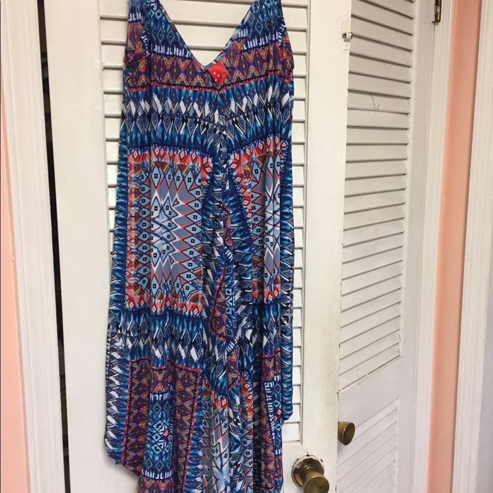 Red Carter Beach Coverup